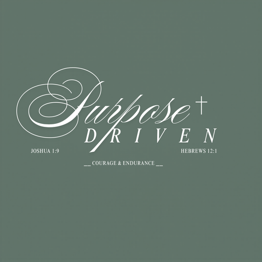 "Purpose Driven" Car Decal