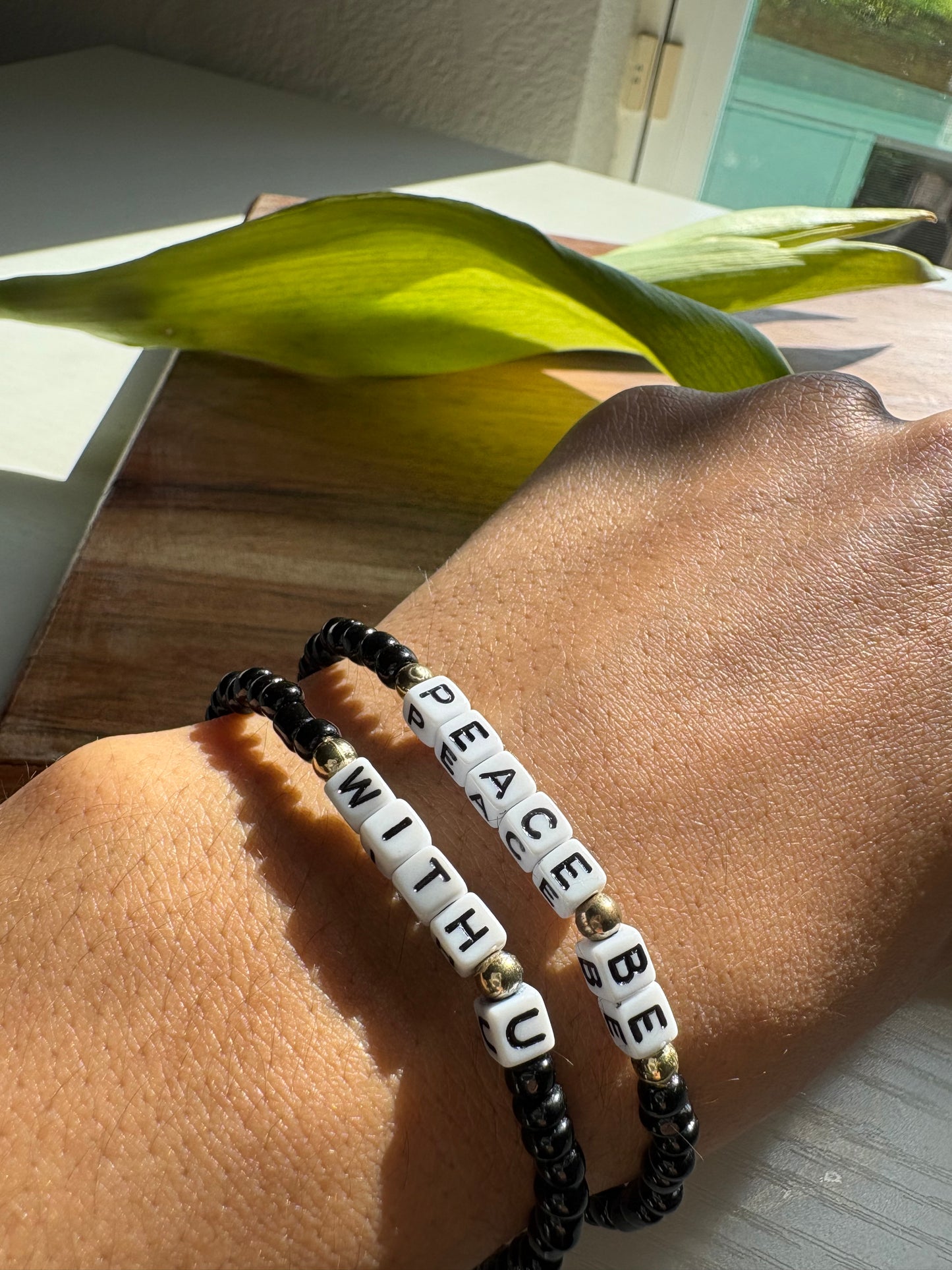 "Peace be with you " Bracelet