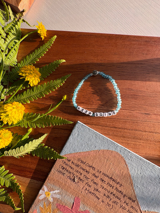"Keep Going" Bracelet