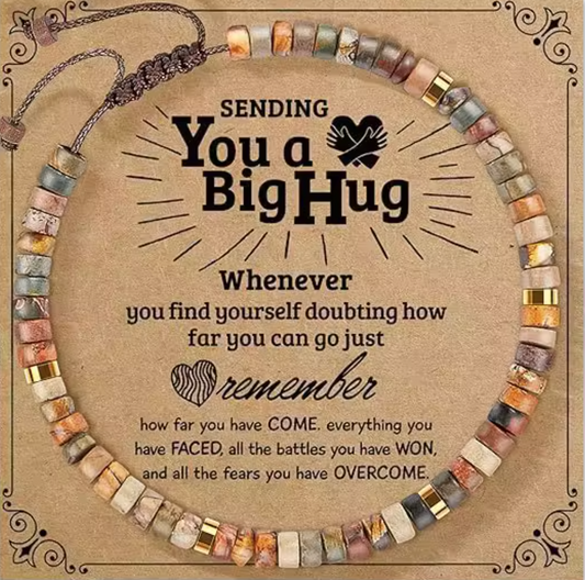 Cross Stone Bracelet