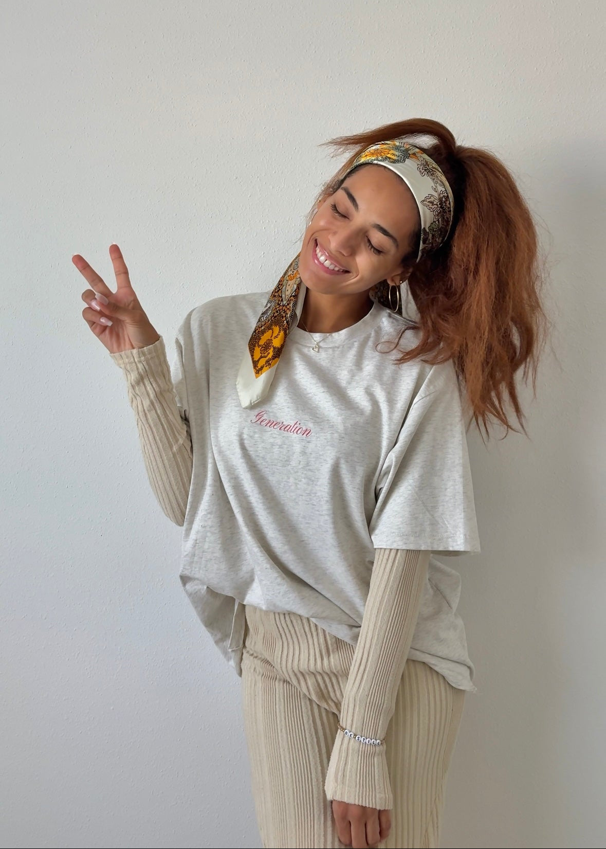 "We are the Generation" Fleece Neck Crew Sweatshirt/ Tee