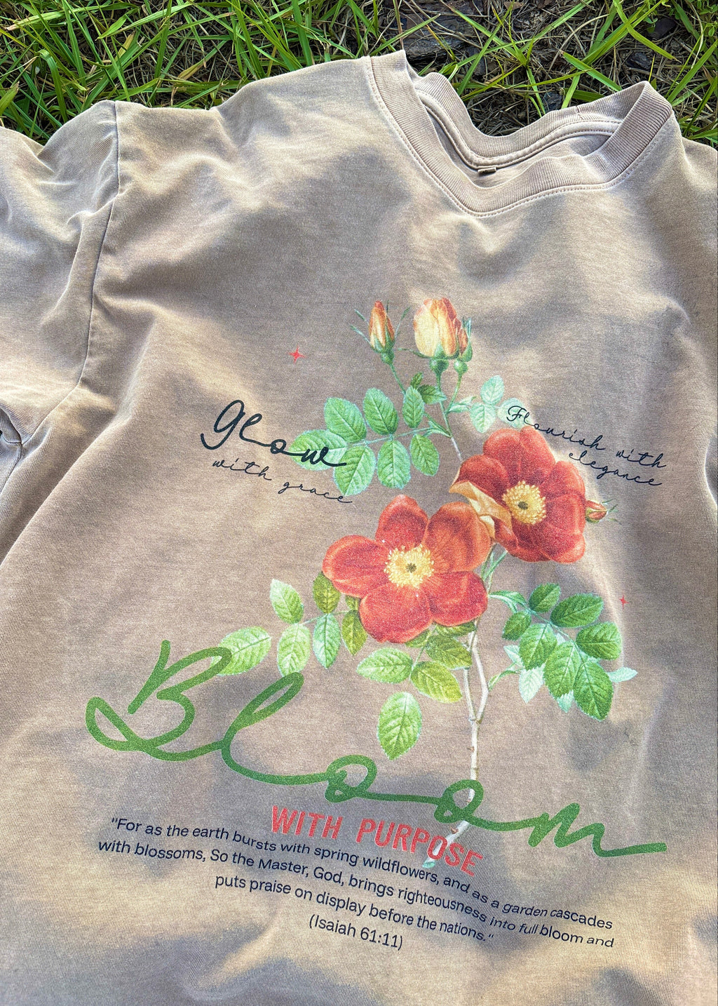 "Bloom with Purpose" T-Shirt
