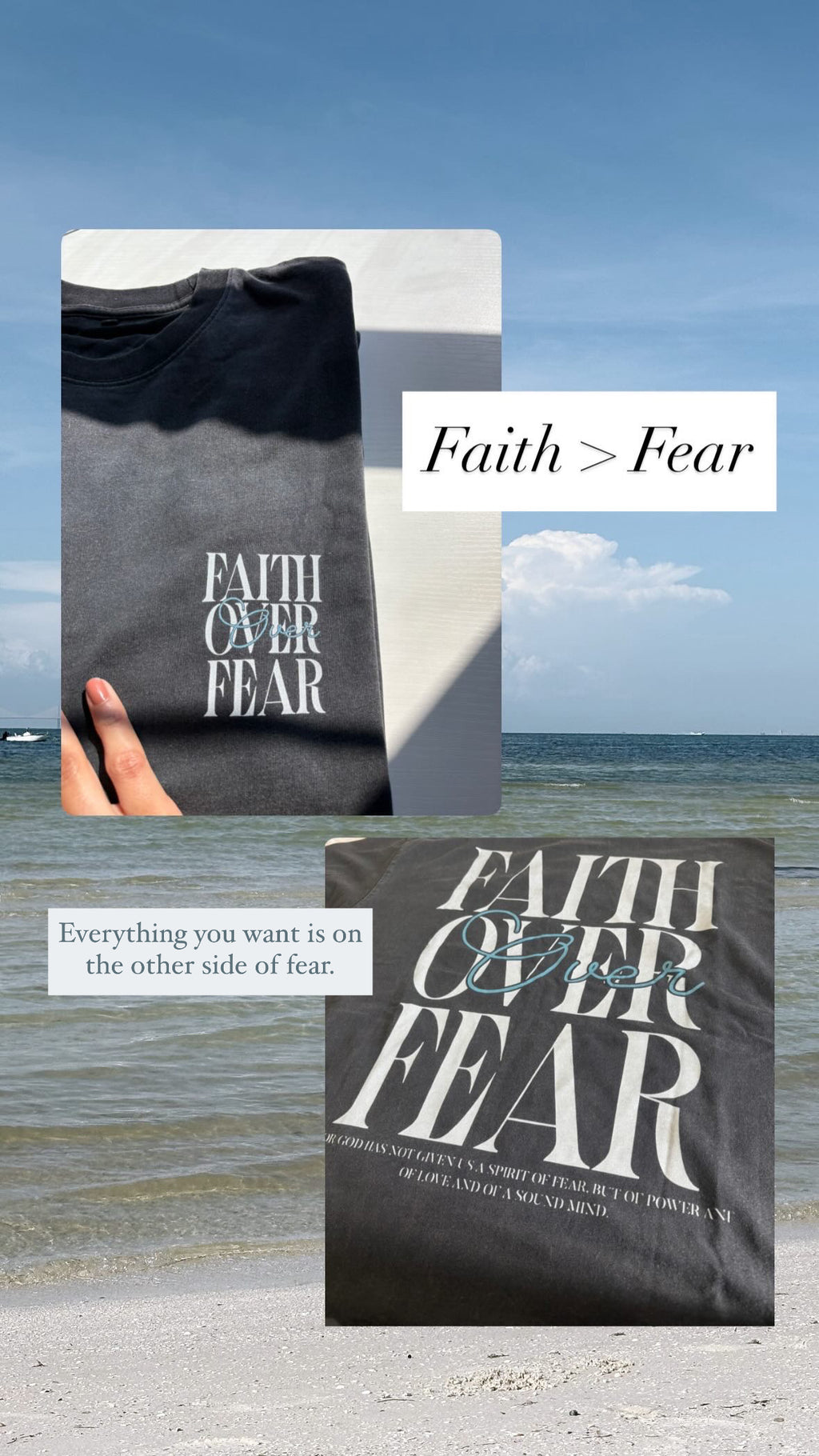 "Faith Over Fear" T-Shirt