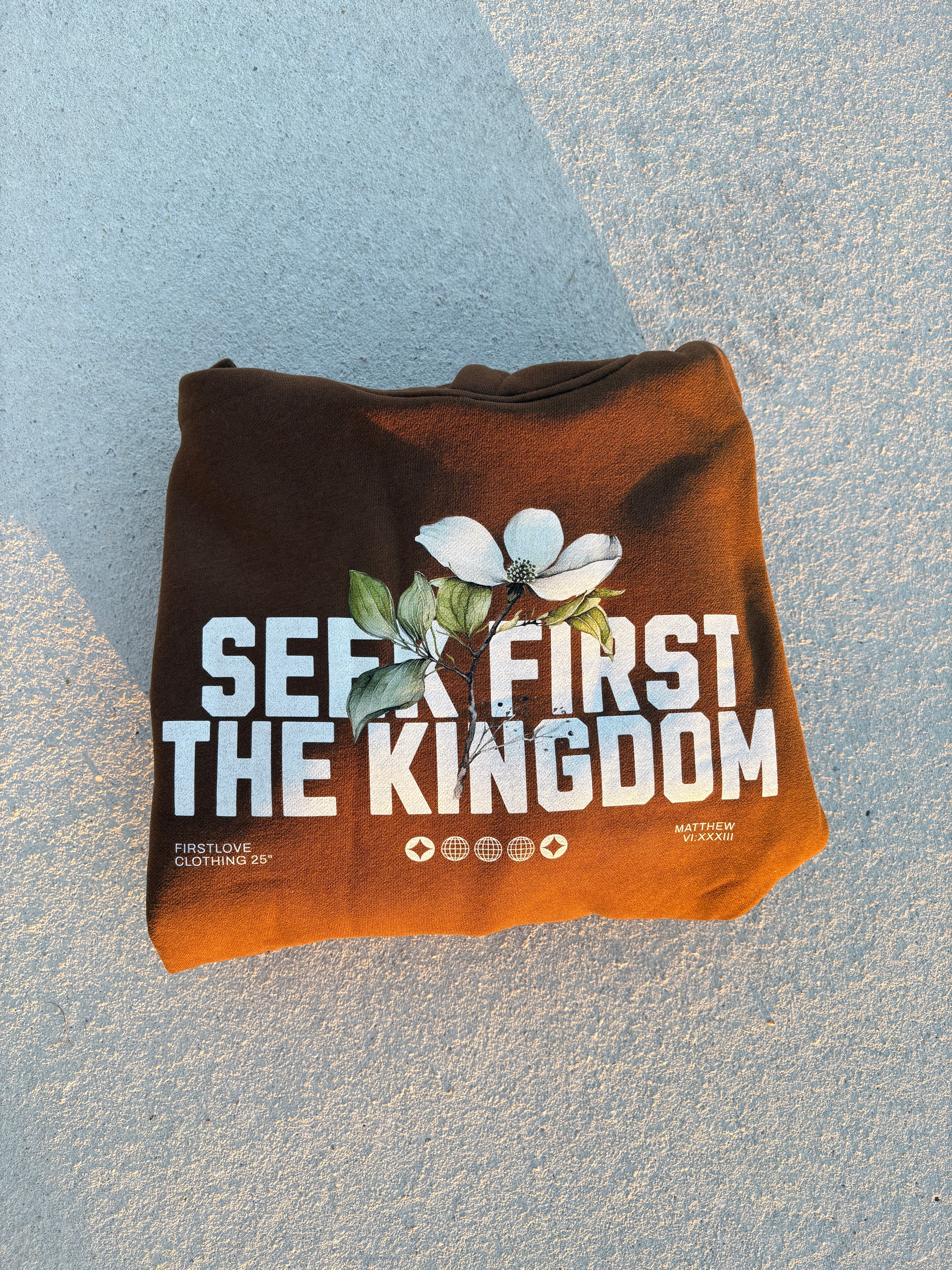 "First Seek the Kingdom" Hoodie