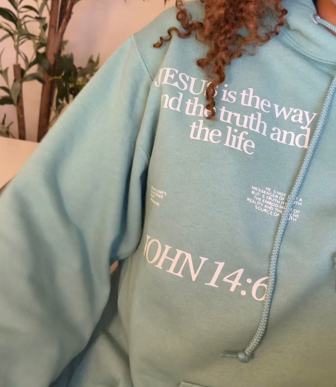 "Jesus is the way" Hoodie