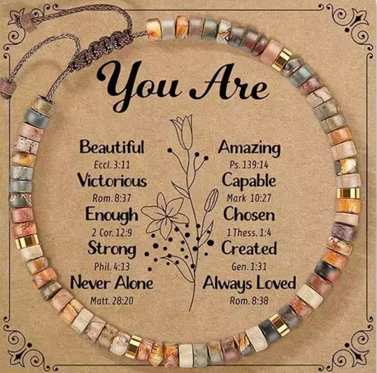 Cross Stone Bracelet