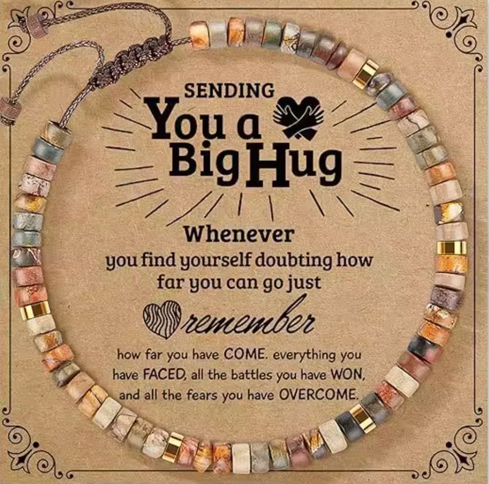 Cross Stone Bracelet